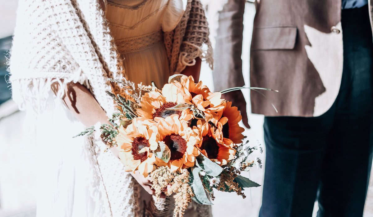 matrimoio in rifugio stile boho - alpine boho wedding