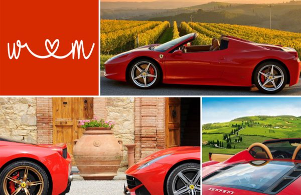 Tour delle Langhe in Ferrari. Italian Experience alla massima potenza.