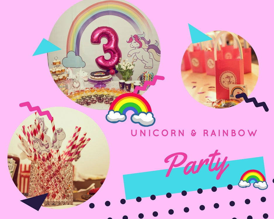 Rainbow & Unicorn Party