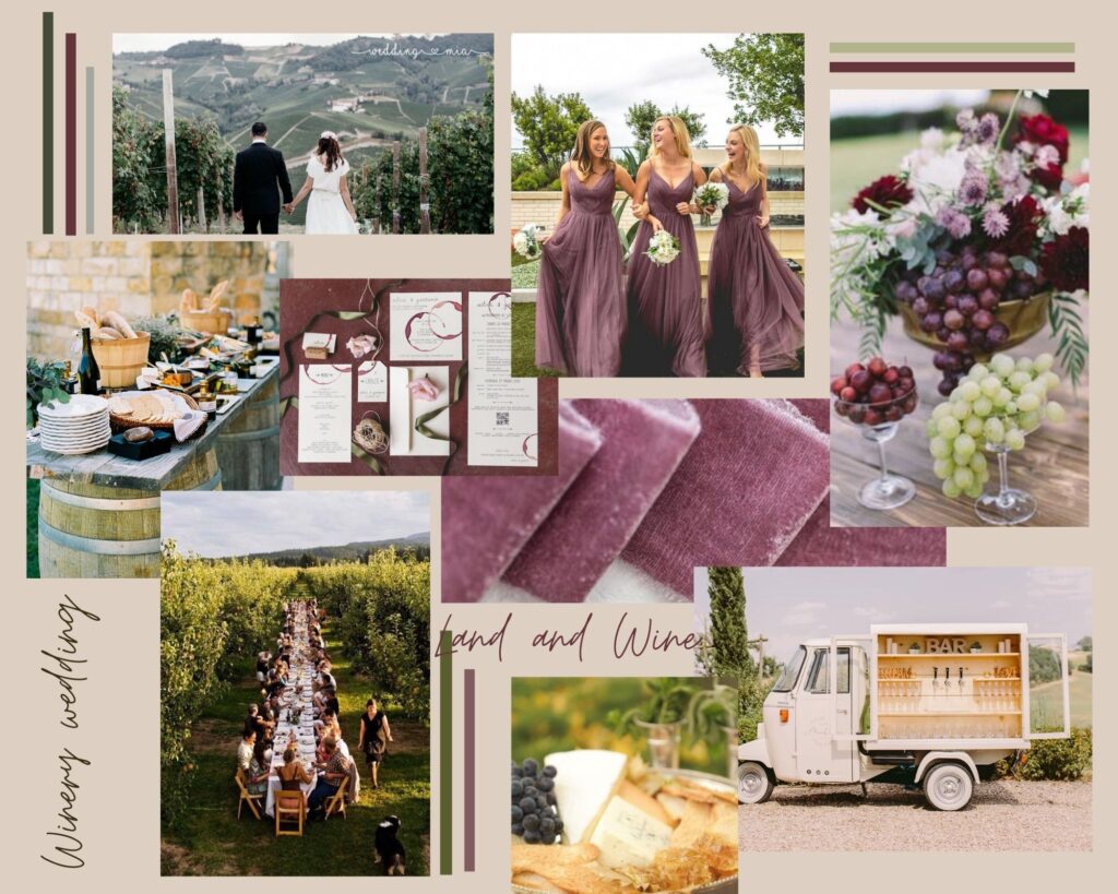 wedding designer piemonte - winery wedding design